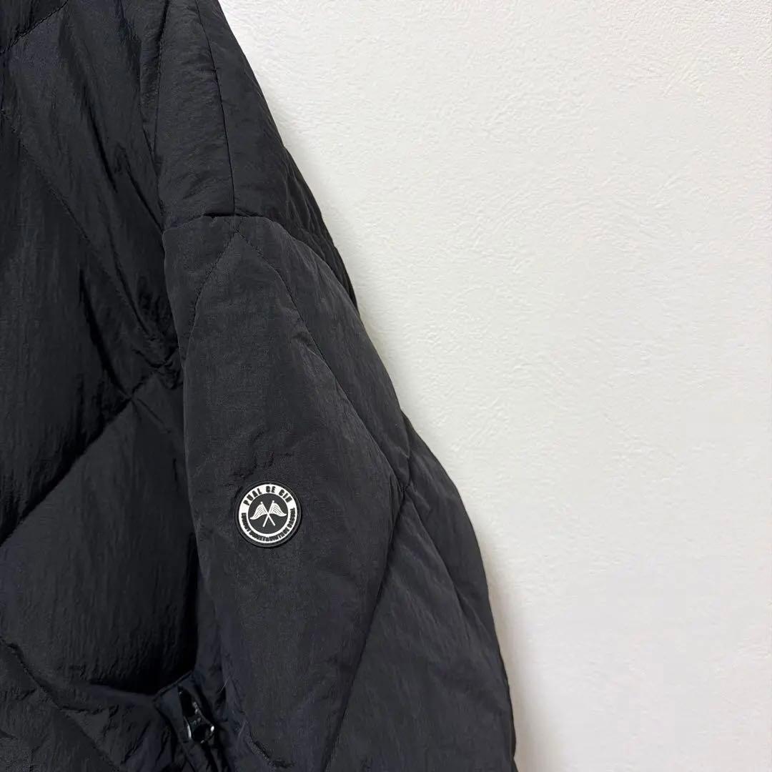 24年 ピュアルセシン リサイクルダウンジップアップフードジャケット