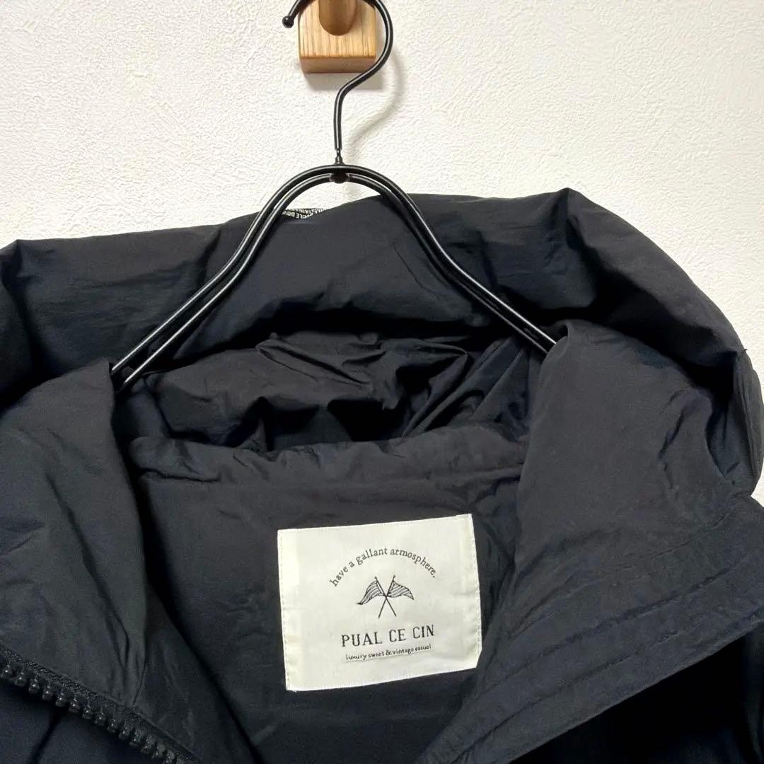 24年 ピュアルセシン リサイクルダウンジップアップフードジャケット
