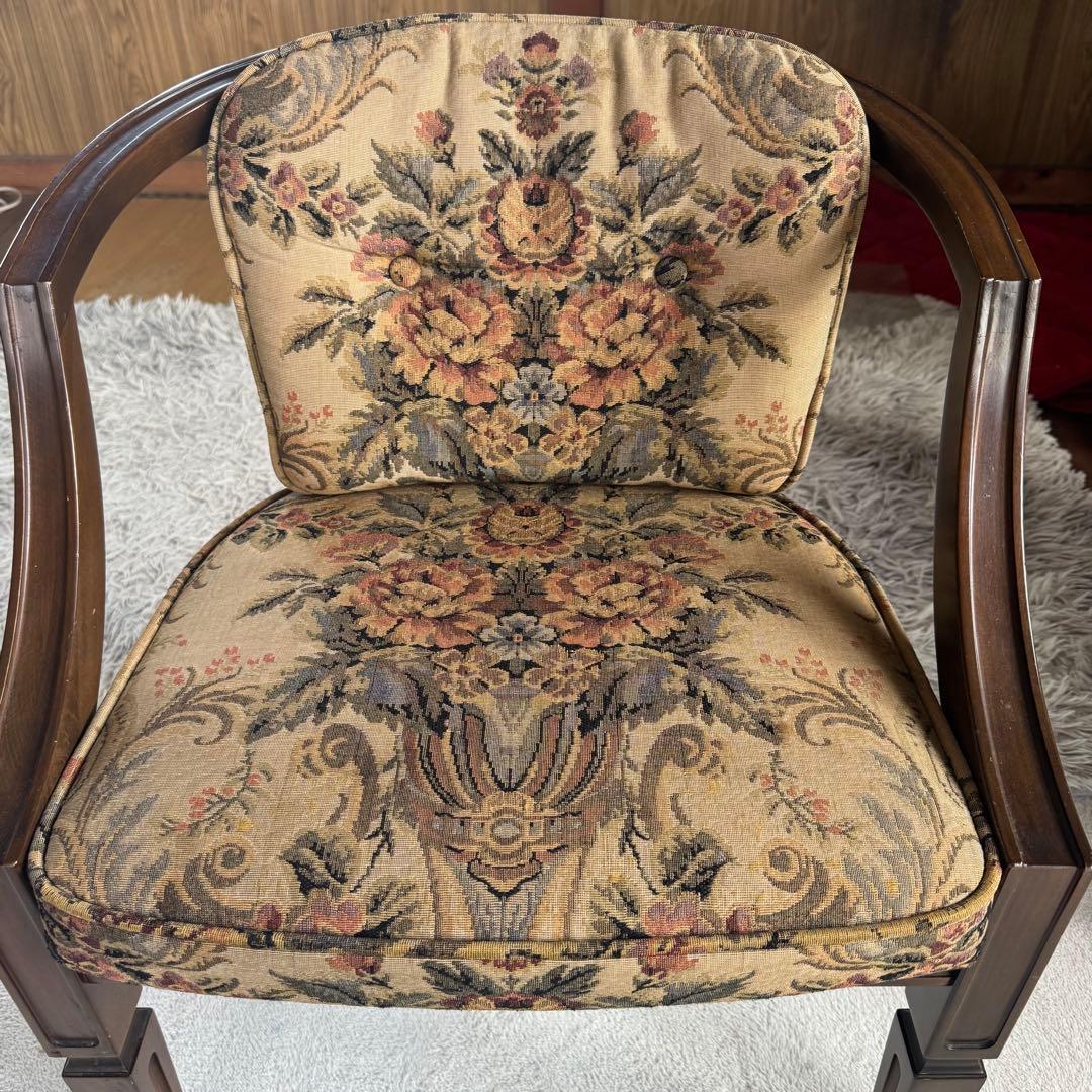 美品★最高級アームチェア★カリモクdomani/ドマーニ 4脚セット　椅子　②