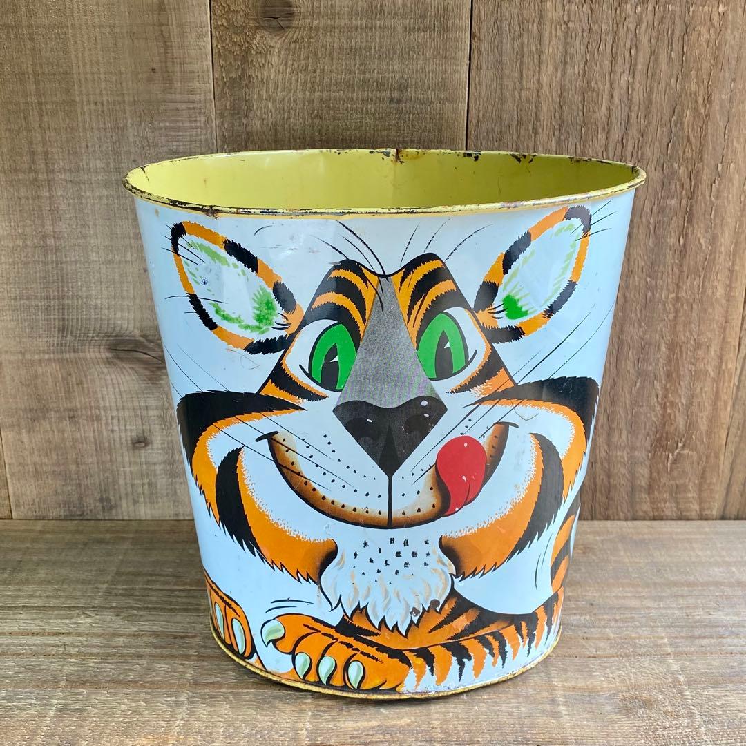 ケロッグ★トニーザタイガー★ゴミ箱Trash Can★1960'ビンテージUSA