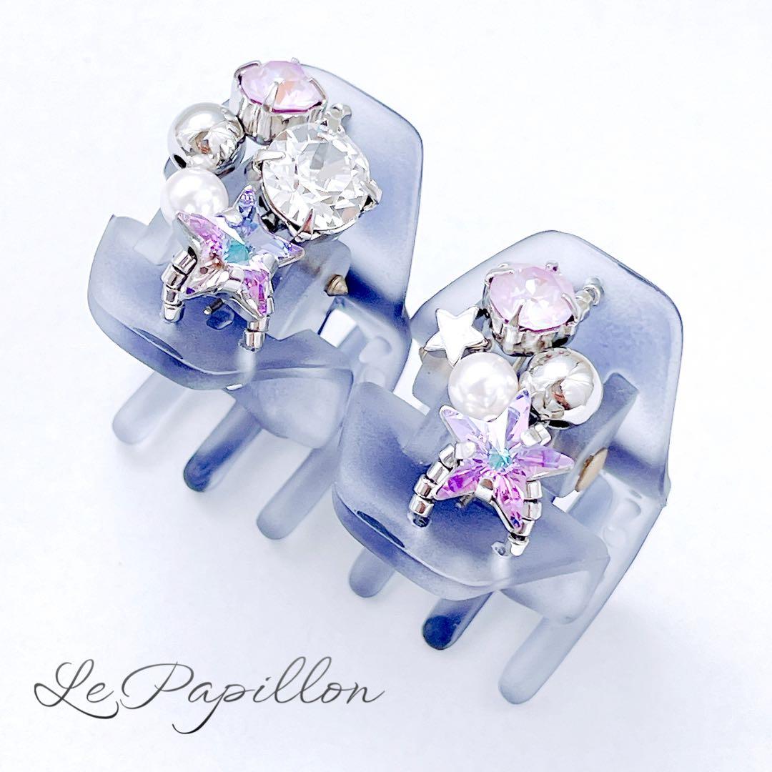 ヘアミニクリップ　４点　No.28とNo.95