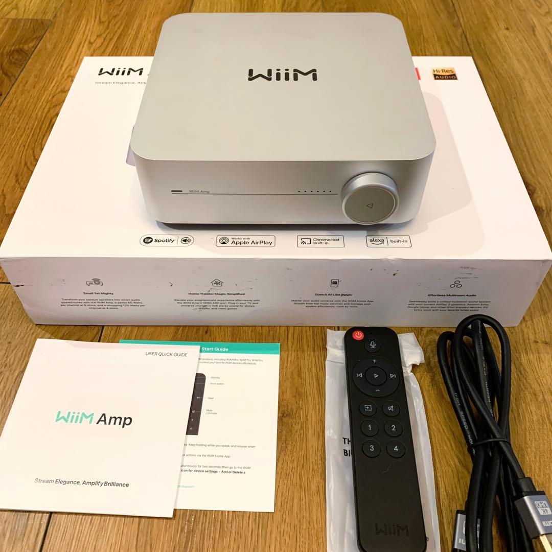 値下 美品 WiiM Amp / AirPlay2 Chromecast