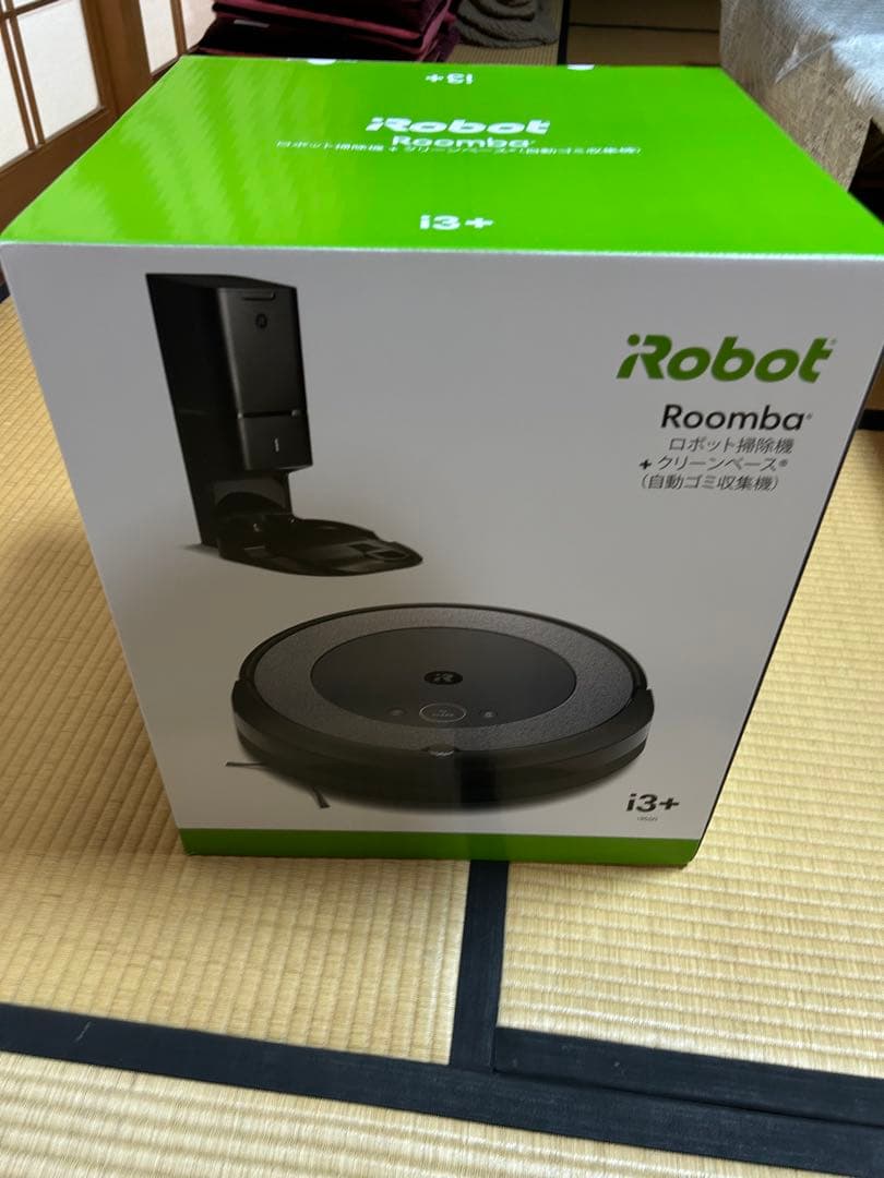【新品】 iRobot クリーンベース付きモデル ルンバ i3+