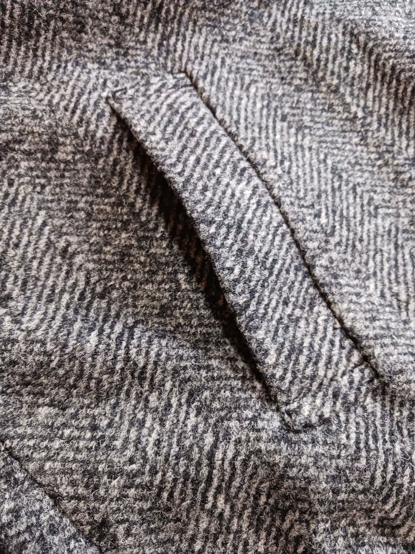 スピックアンドスパンスライバーへリーンボーンミドルコート38